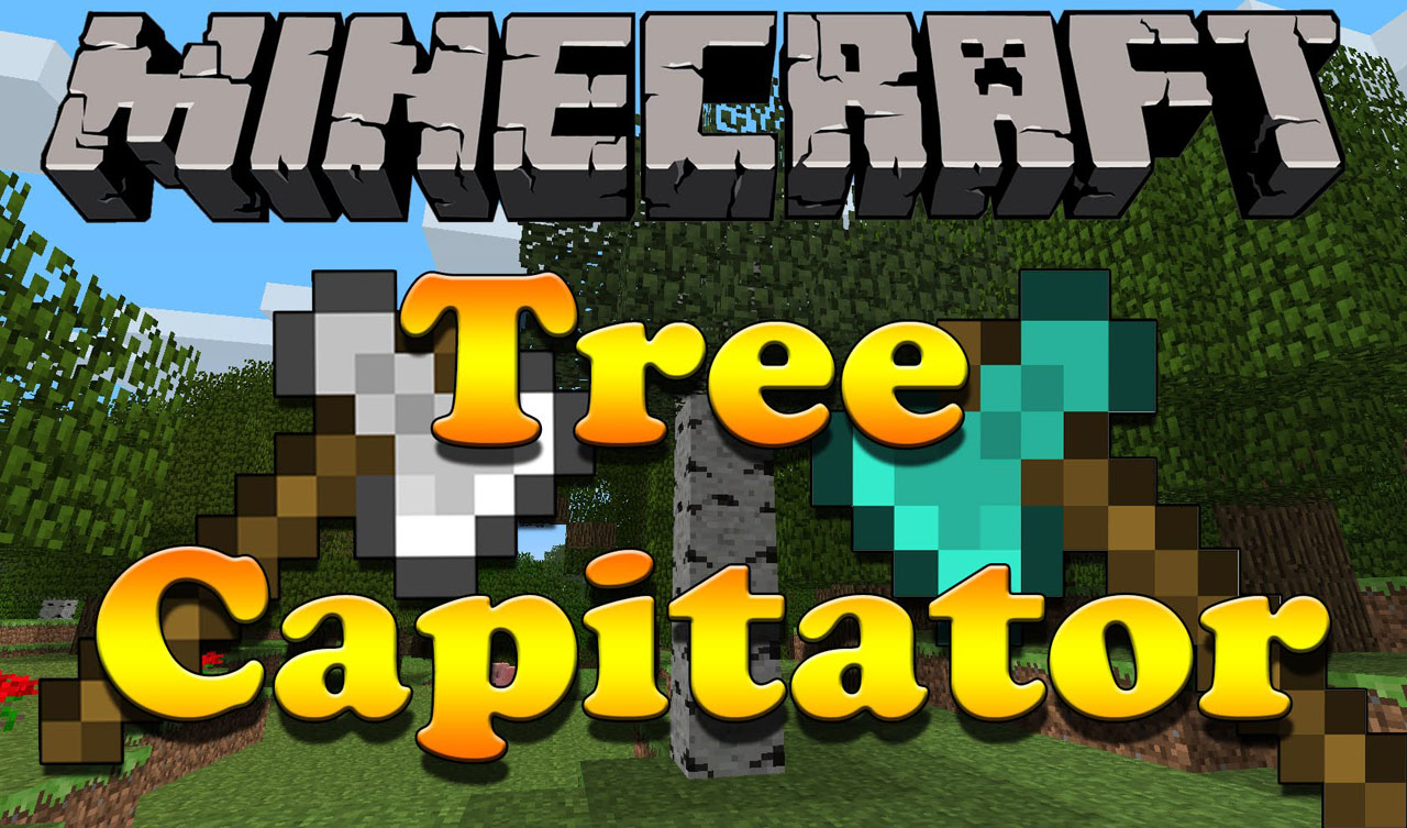 我的世界1.6.4砍树MOD Tree Capitator