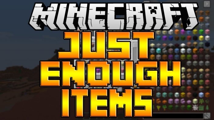 我的世界1.9.4物品管理器JEI（Just Enough Items）MOD