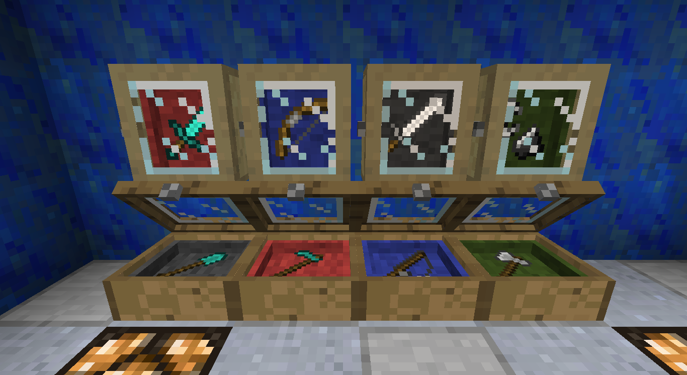 展示柜(BiblioCraft)MOD