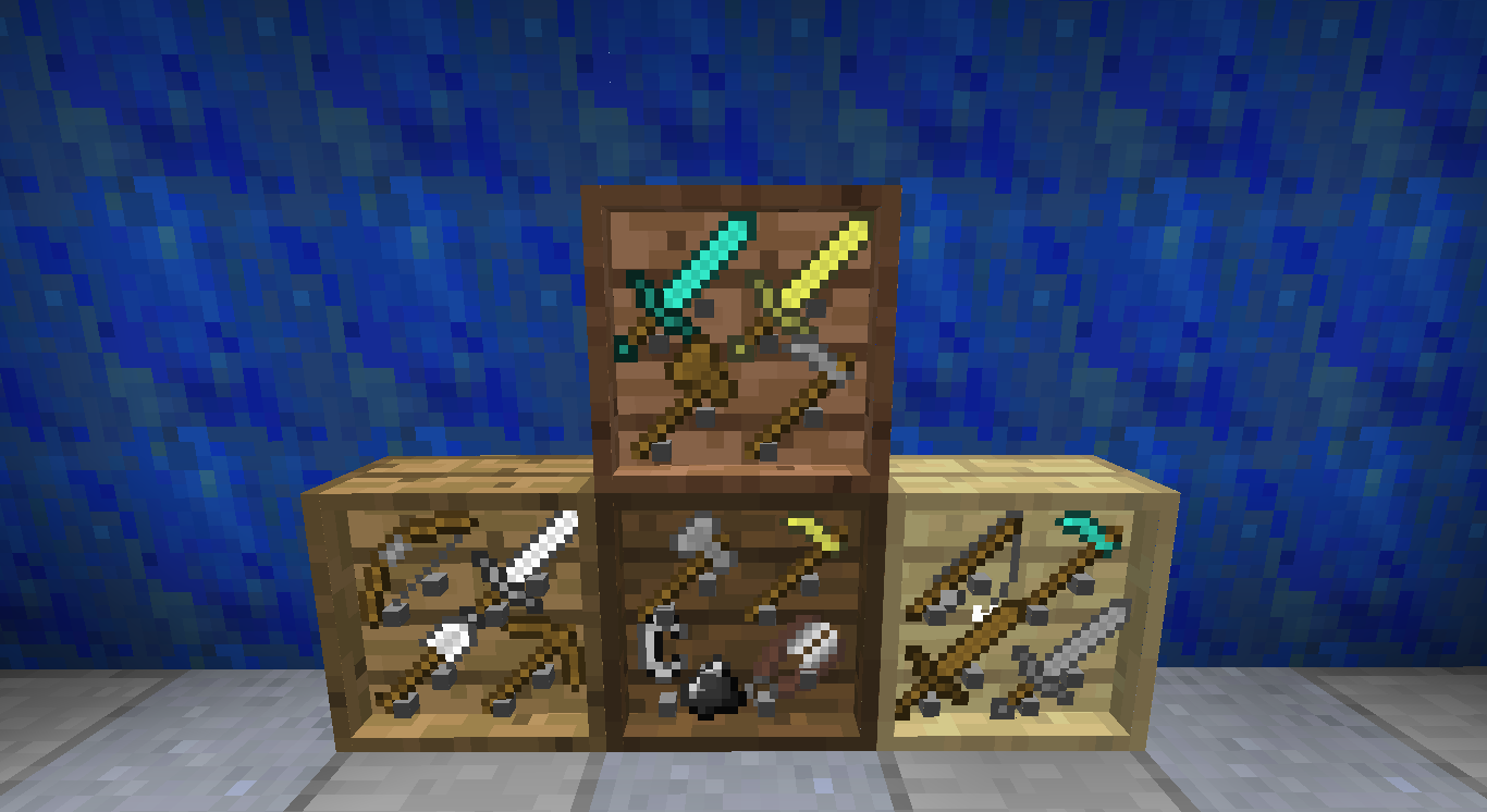 展示柜(BiblioCraft)MOD