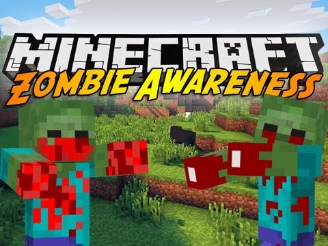 我的世界1.12.2僵尸意识(Zombie Awareness)MOD下载